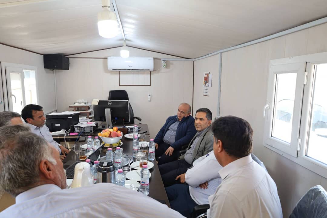 CEO of NIPeC visits Shahr Babak Complex Hotel Project (3)