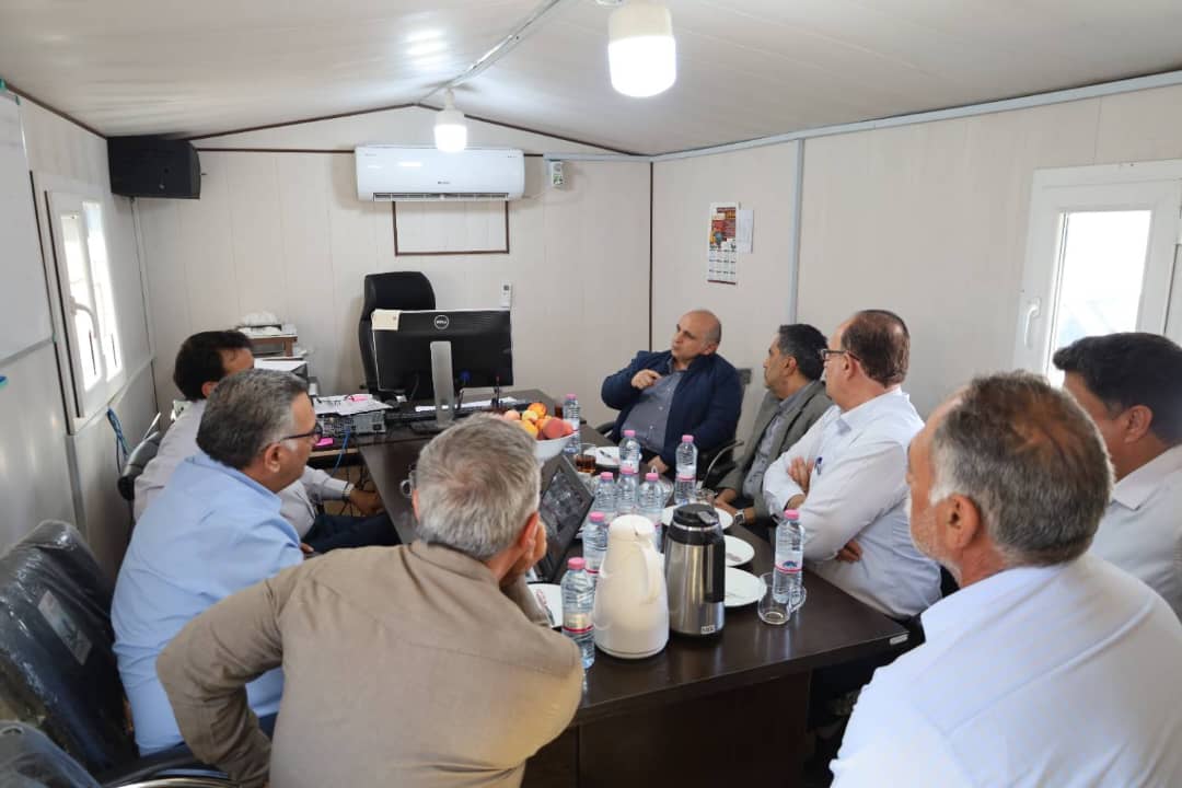 CEO of NIPeC visits Shahr Babak Complex Hotel Project (5)
