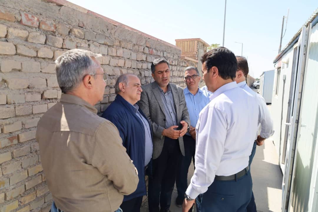 CEO of NIPeC visits Shahr Babak Complex Hotel Project (6)