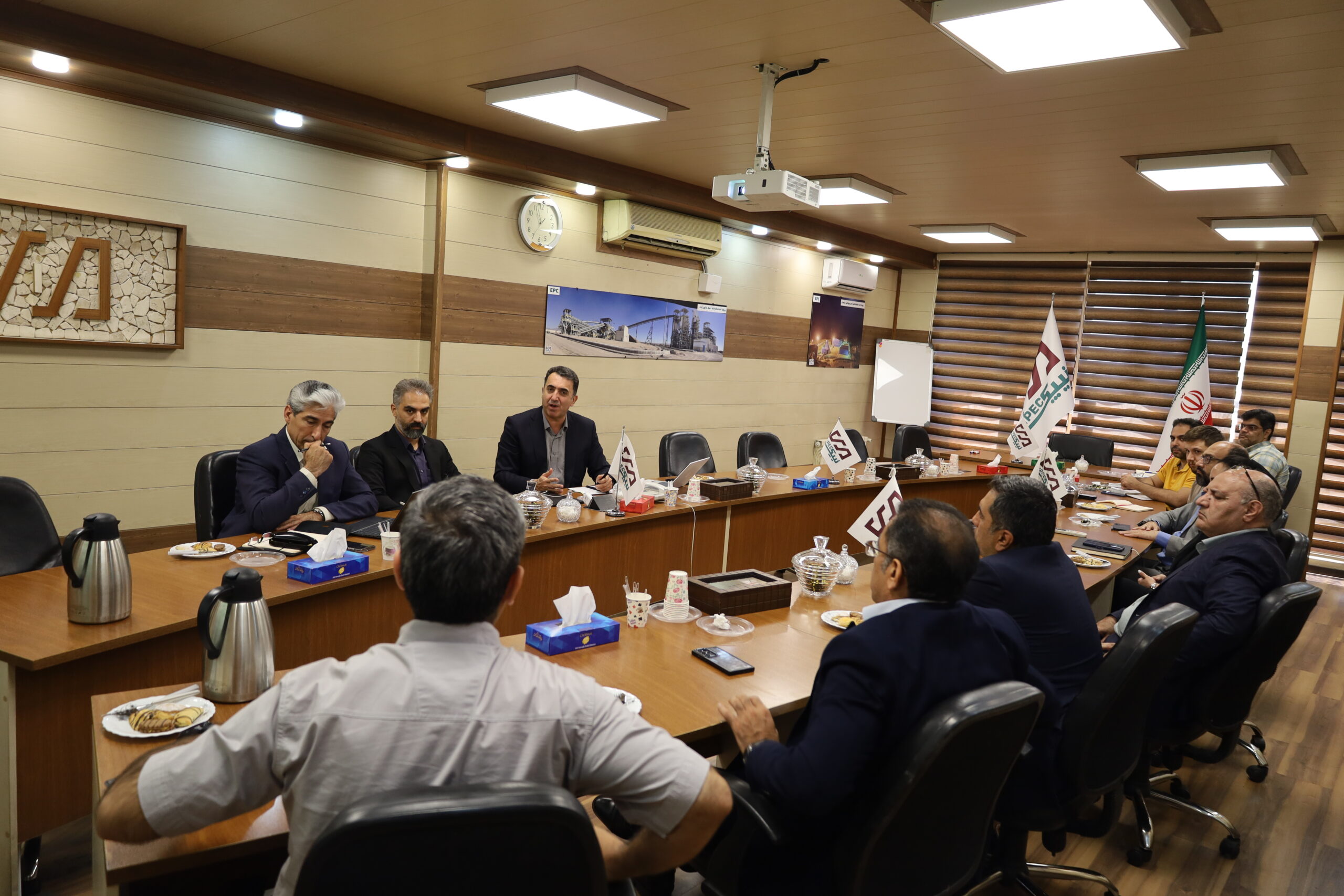 برگزاری کمیته مشترک کمیسیون معاملات مجتمع مس درآلو و شرکت مهندسی نیپک